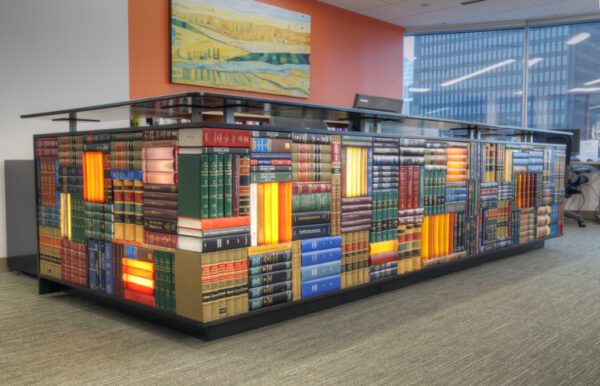 Perkins Coie Law Library Desk